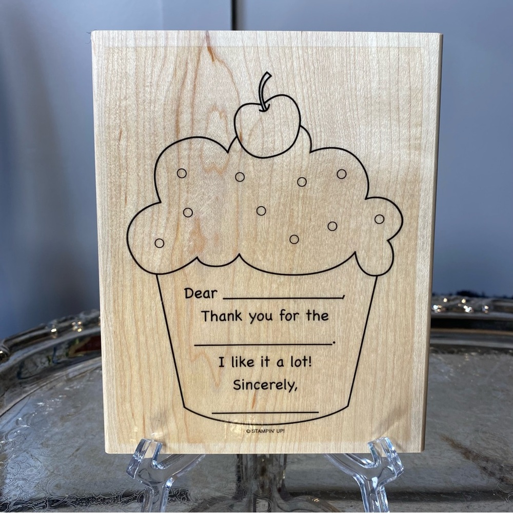 Stampin’ Up! Simple Birthday Thanks Set of 1 extra large